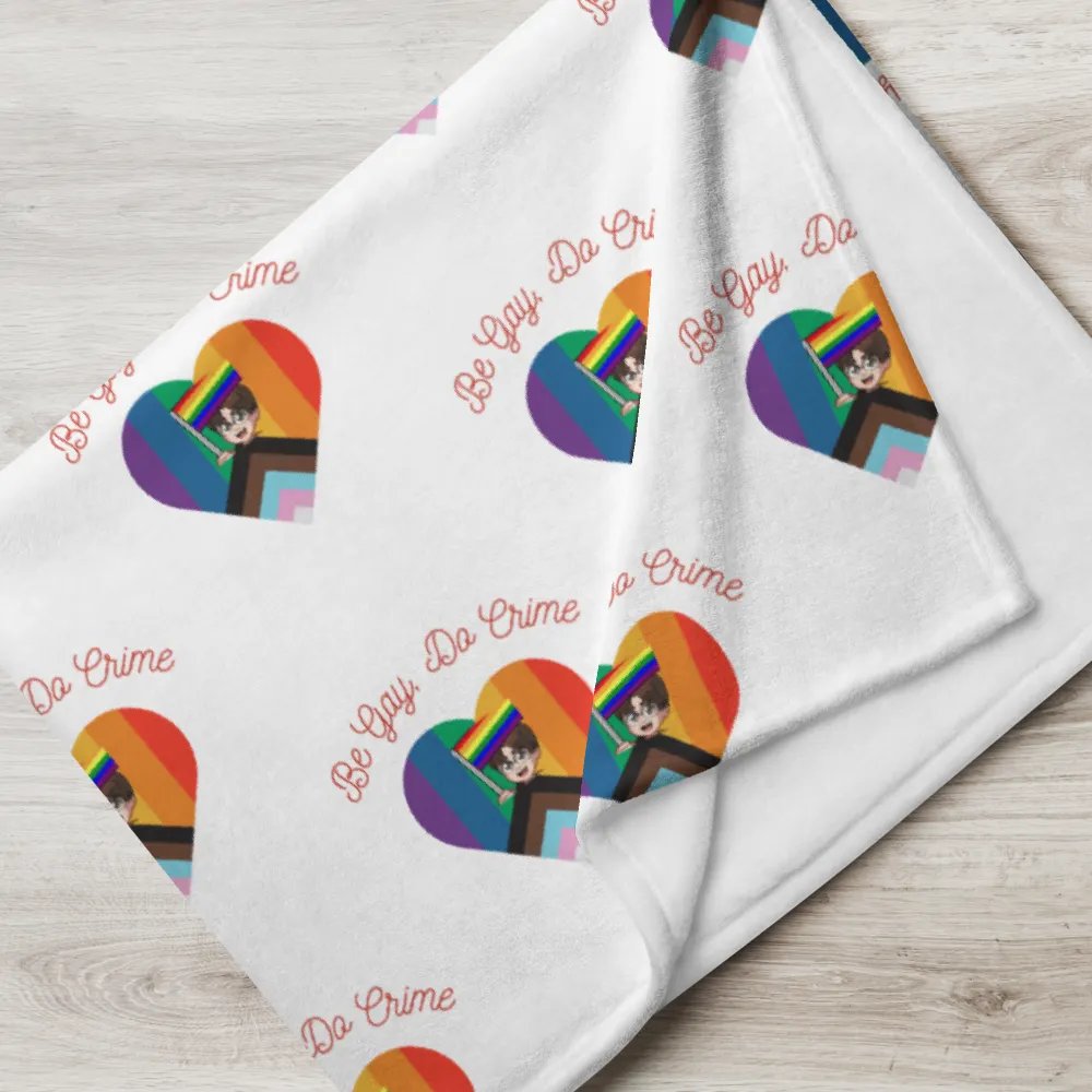 Be Gay, Do Crime Throw Blanket product image (17)