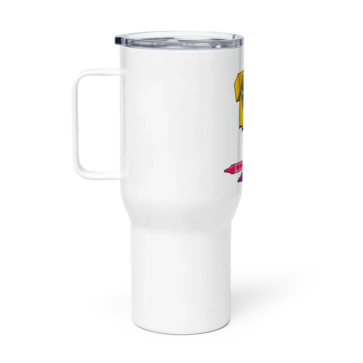 Colorful Crayon Sketch Travel Mug product image (1)
