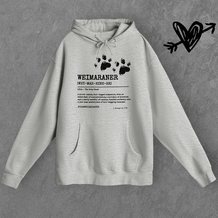 Definition of Weimaraner V2 - Lane Seven Premium Pullover Hoodie product image (5)