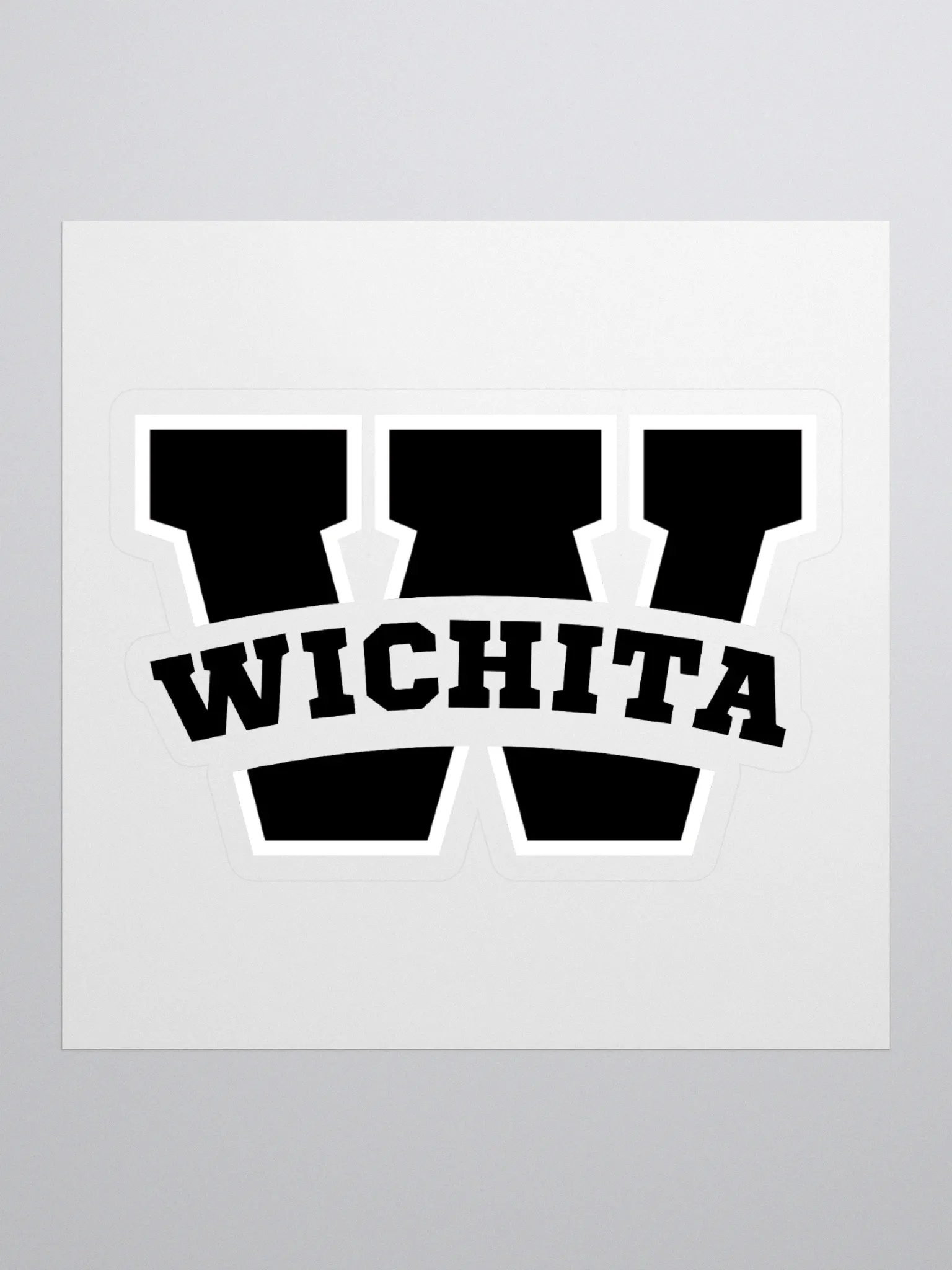 Wichita Wild Helmet Logo Stickers product image (1)
