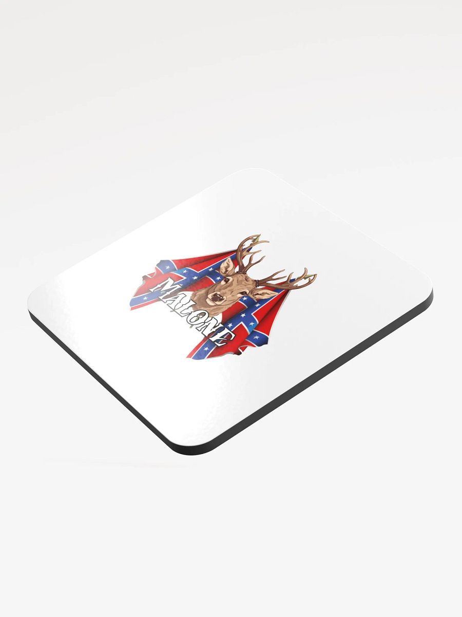 "Malone" Last Name Rebel Redneck Deer - Coaster product image (3)