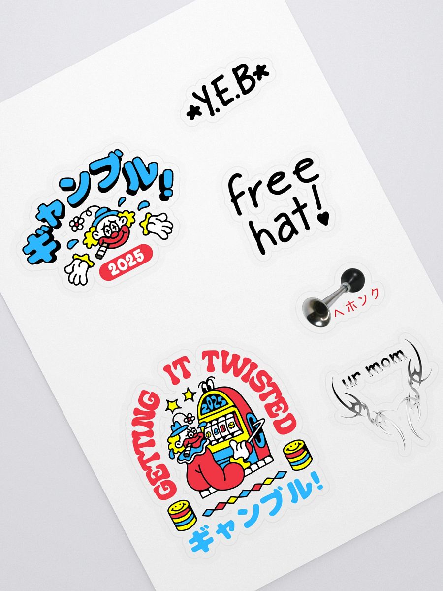 STICKAAAHS: sheet! product image (1)