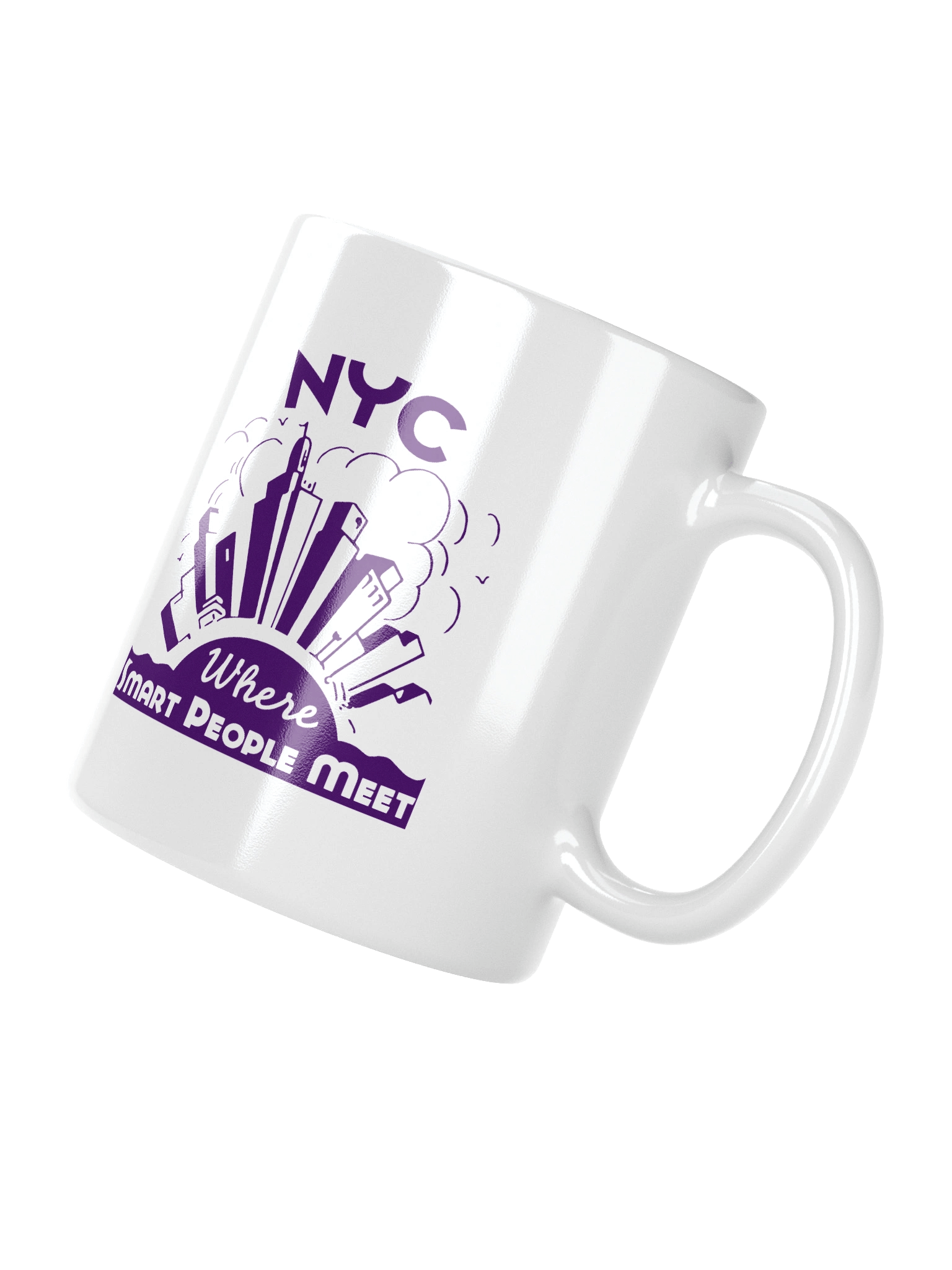 'NYC Smart' White Mug product image (3)