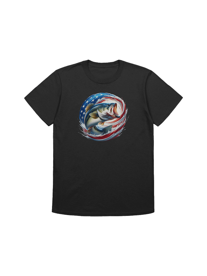 Patriotic Fish Swirl T-Shirt product image (1)