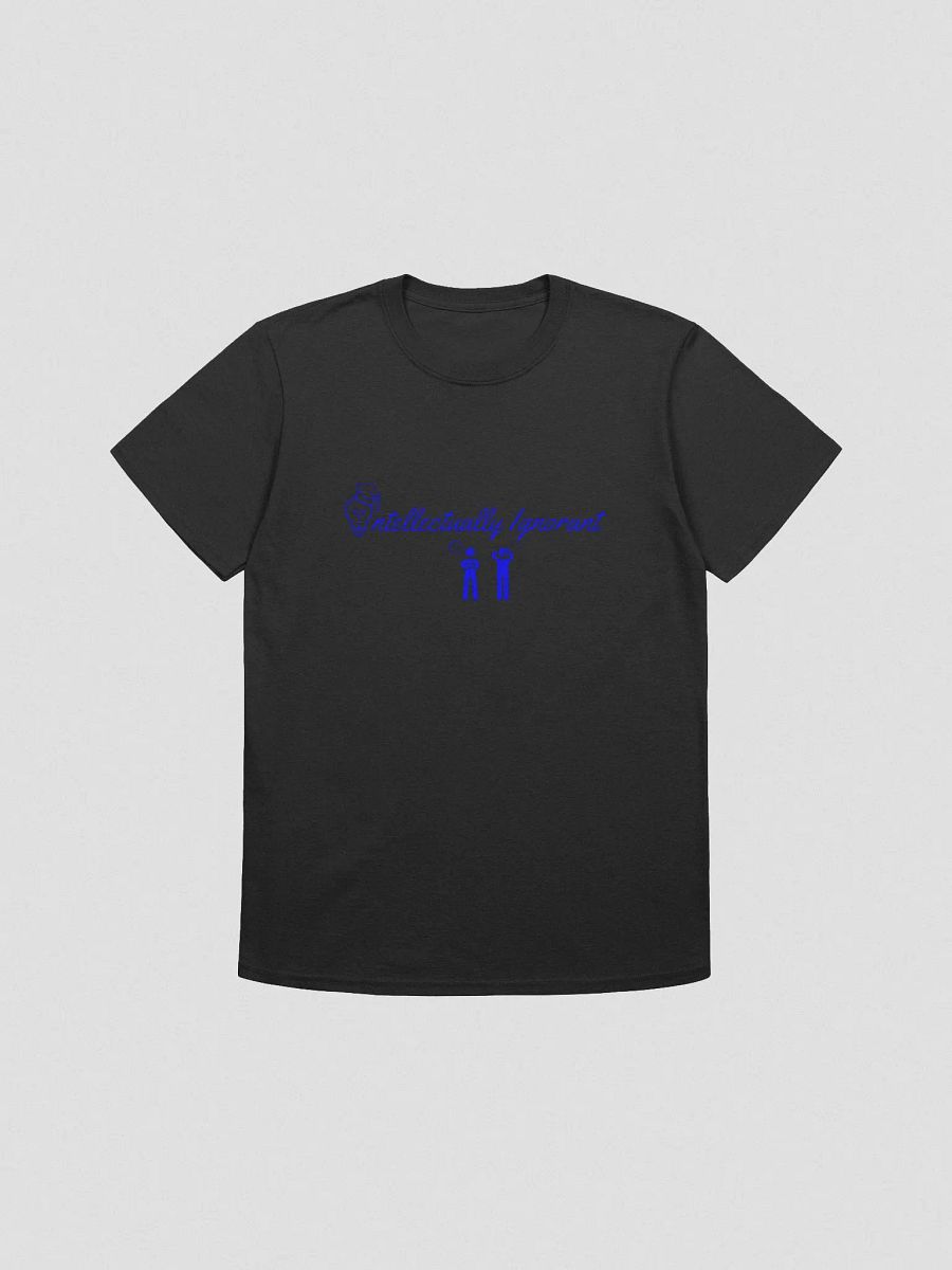 Intellectually Ignorant Unisex (Blue Logo) Tee Shirt product image (1)
