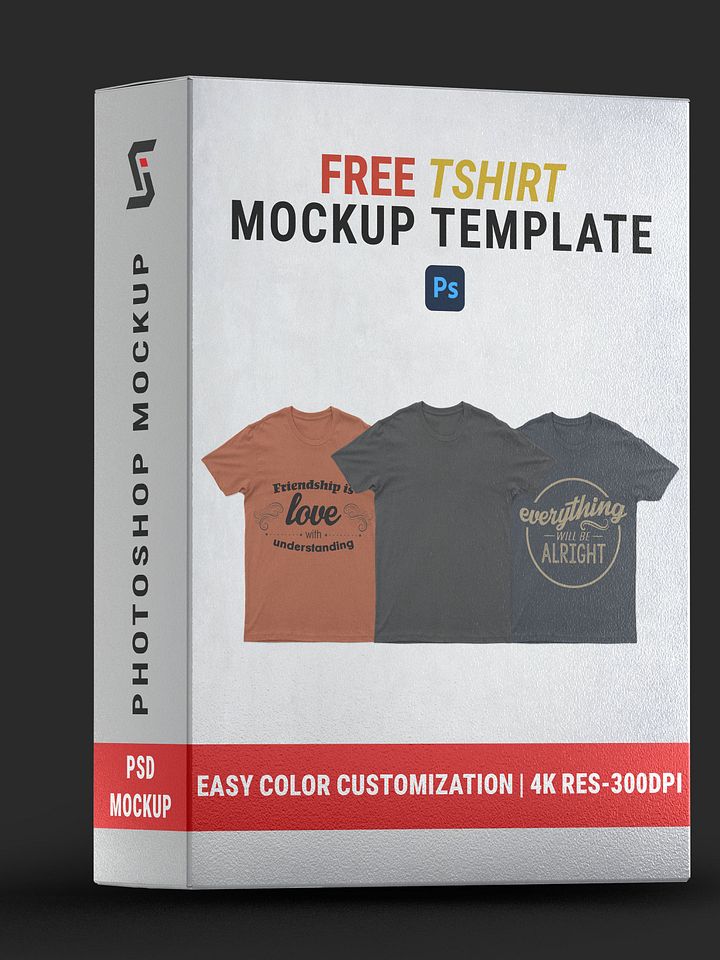 FREE T-Shirt Mockup Template product image (1)