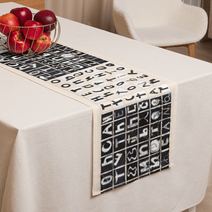The Tooth Can Bite Table Runner product image (2)