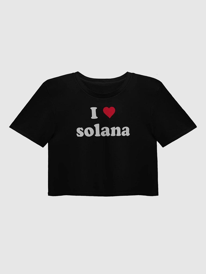 I ♡ solana Crop Tee product image (1)