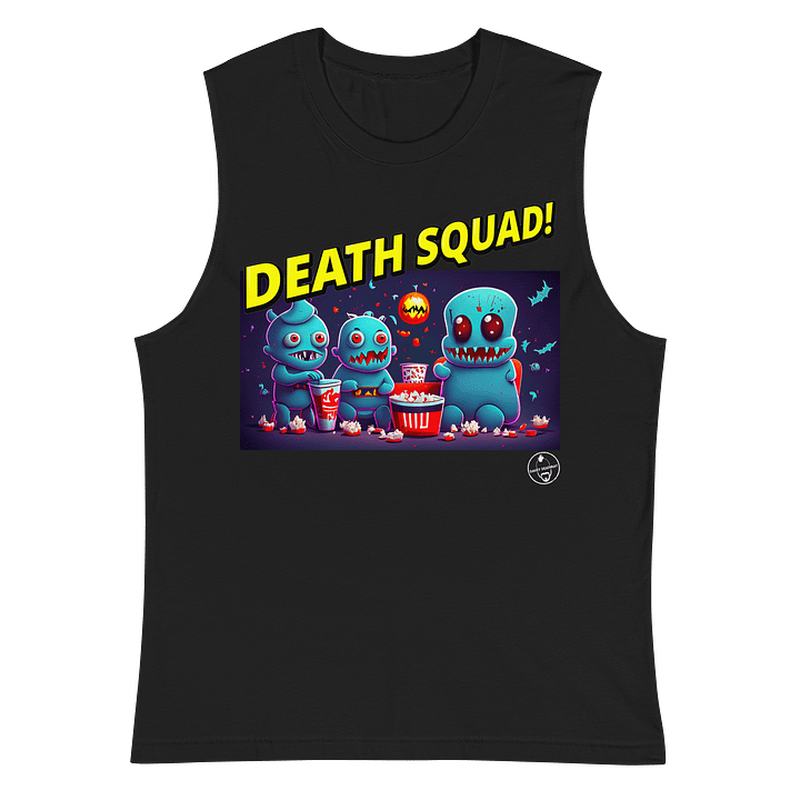 Death Squad Superhero Muscle Tee Black product image (2)