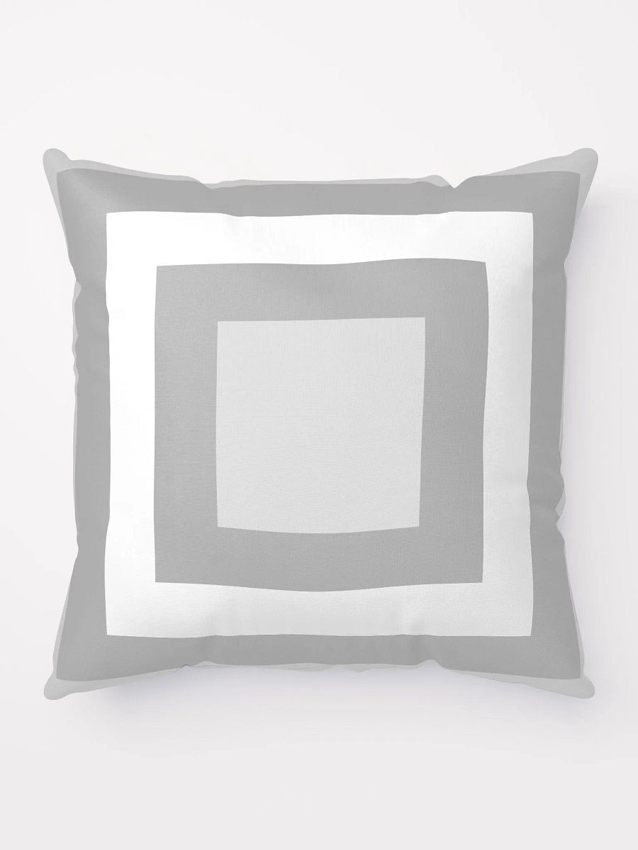 Gray and White Geometric Modern Throw Pillow product image (9)