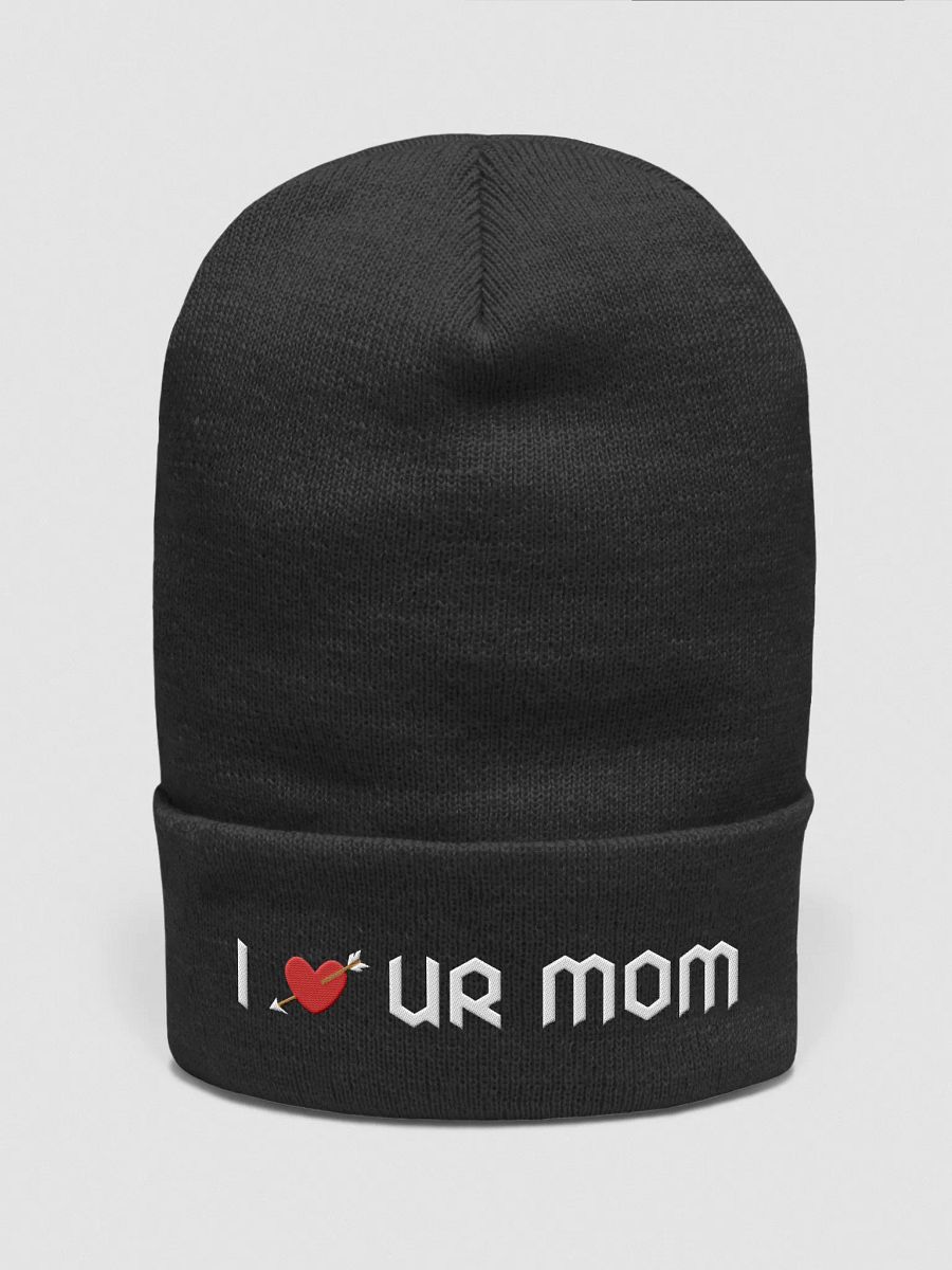 i <3 ur mom beanie product image (1)