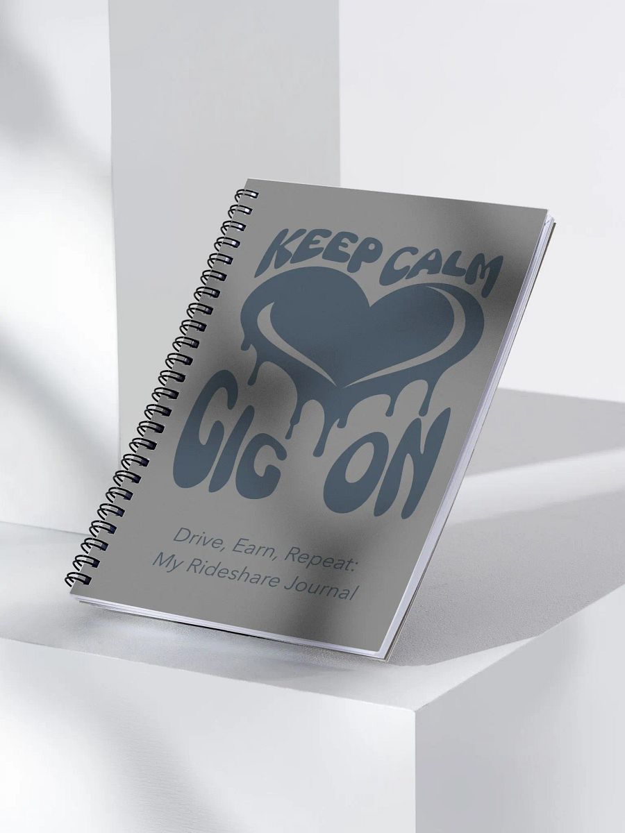 Keep Calm, Gig On Spiral Notebook Journal product image (3)