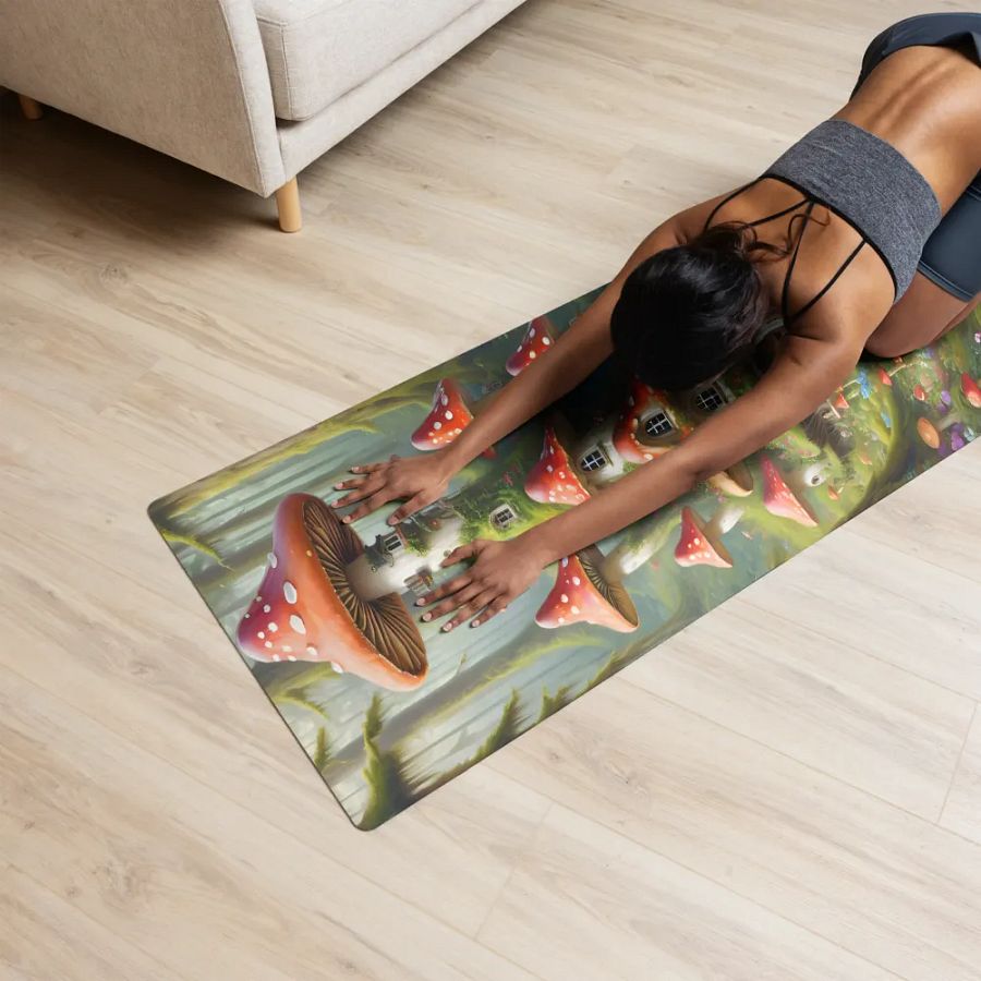 Fairy Castle Yoga Mat product image (1)