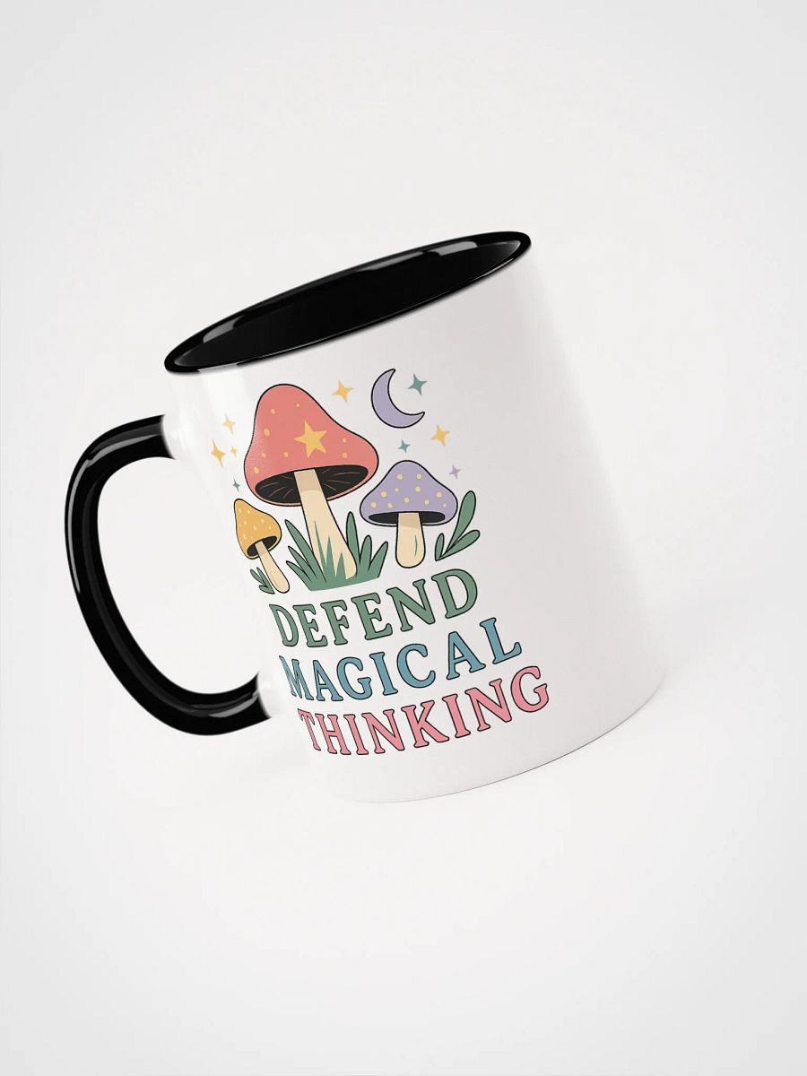 Defend Magical Thinking Accent Mug product image (16)