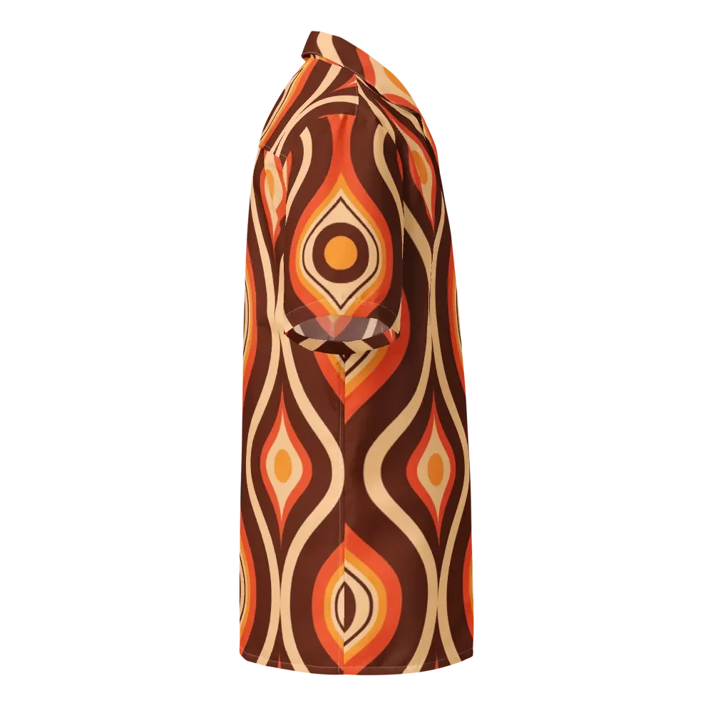 Retro Eye Pattern Hawaiian Shirt product image (5)