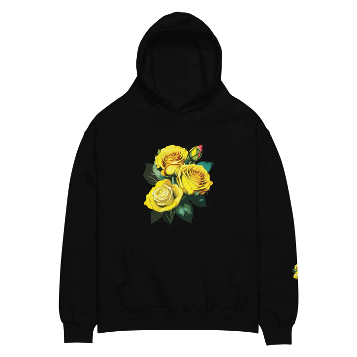 Golden Blooms Unisex Premium Hoodie product image (2)