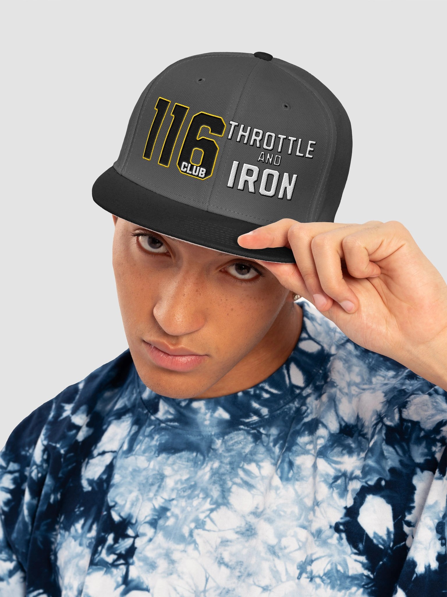 116 Club Throttle & Iron Snapback Hat product image (21)