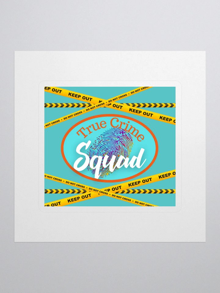 True Crime Squad Sticker product image (1)
