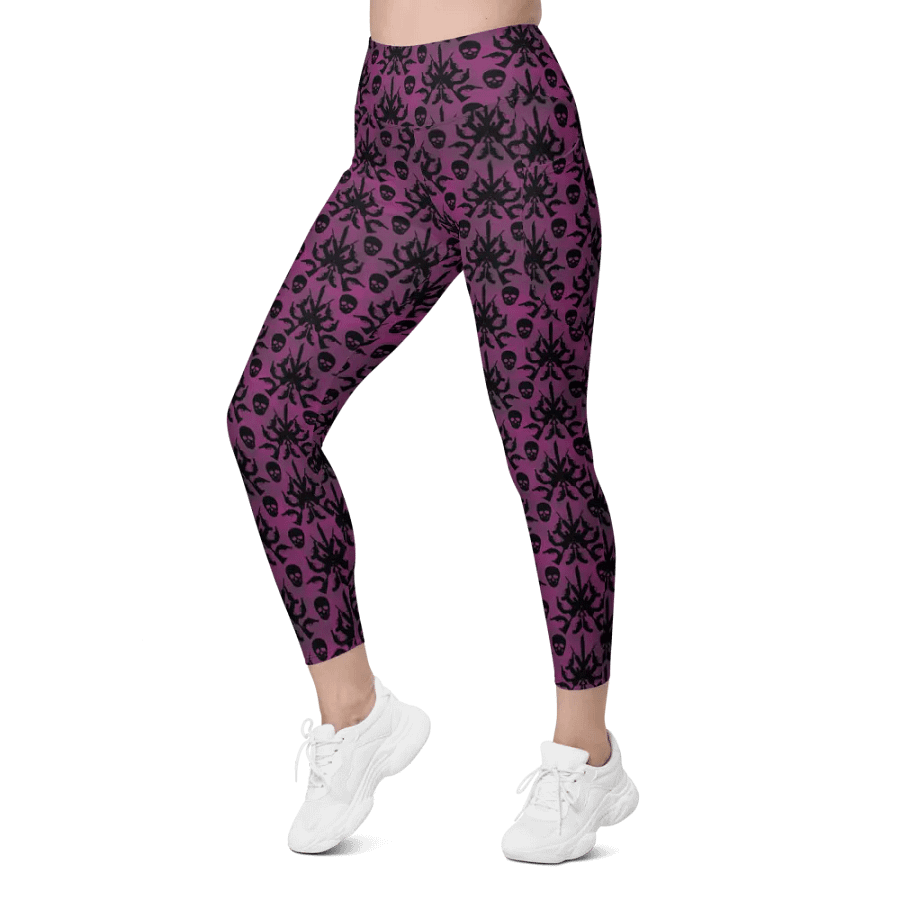 Gothic 2A High Waist Pocket Leggings - Pink product image (5)