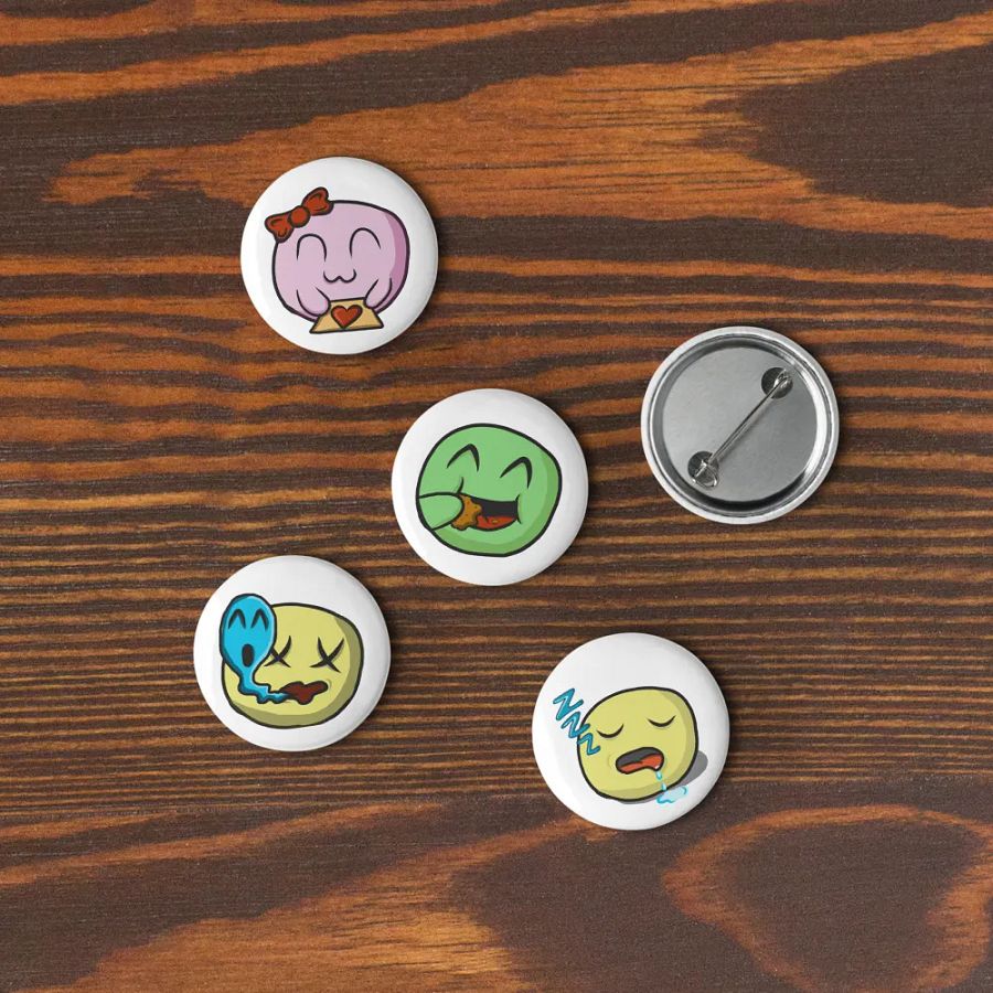 Dango OG Set - Pin Buttons product image (9)