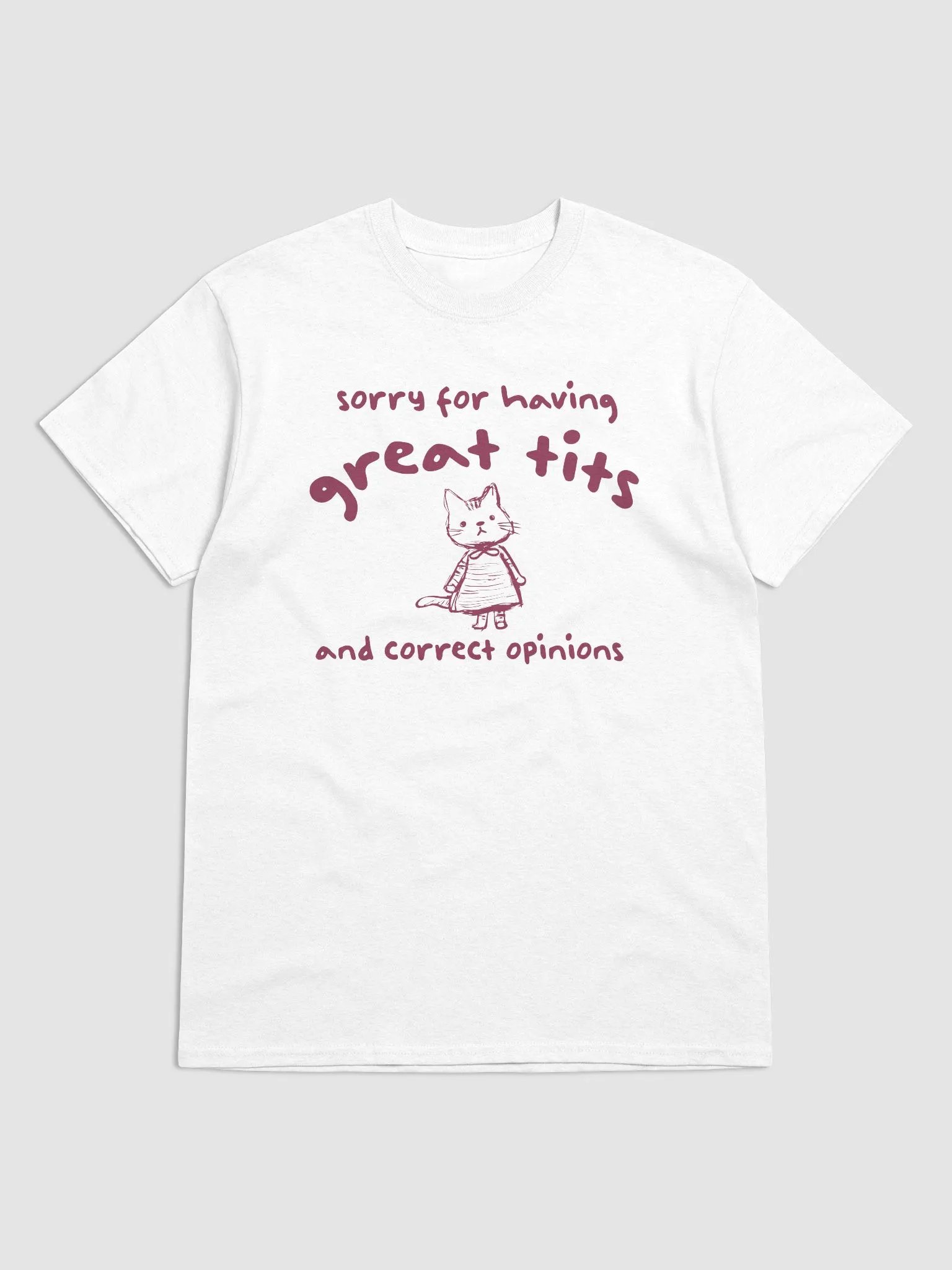 Sorry for having great tits and correct opinions product image (1)