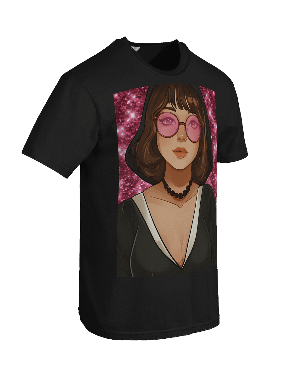 Sparkling Pink @nunsprintz Portrait Art Tee product image (46)