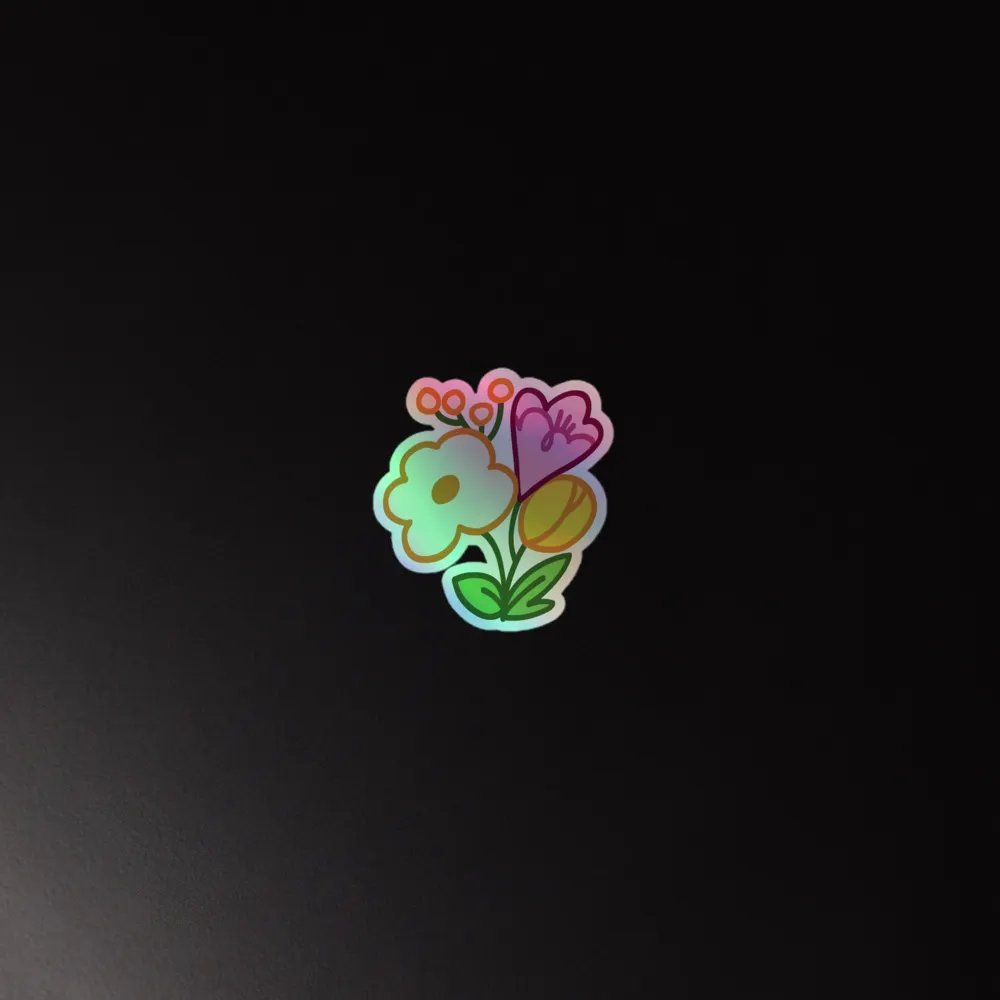 Fae Flowers Sticker product image (4)
