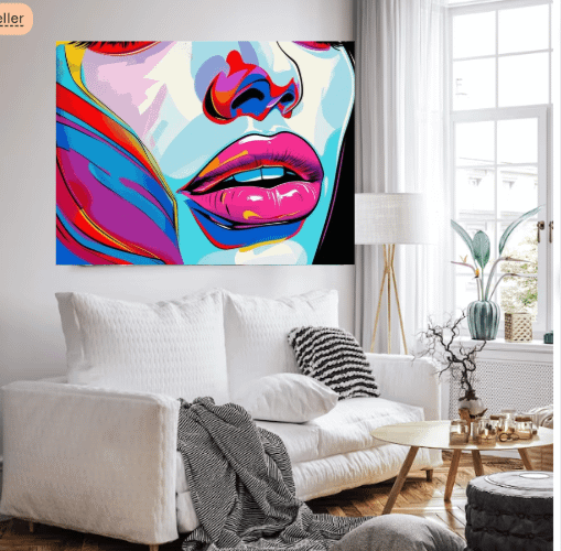 Lips Of Colour Wall Art product image (6)