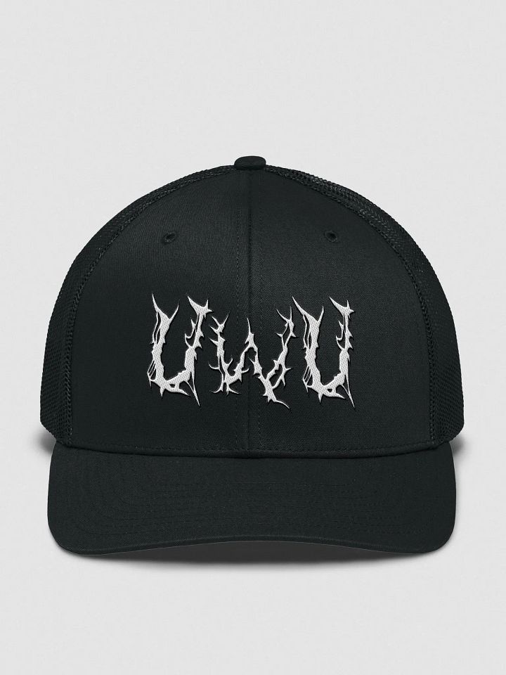 Embroidered Metal UwU Hat product image (1)