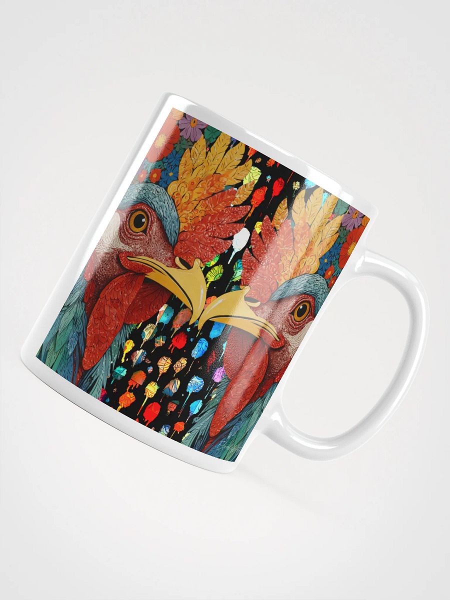 Symmetrical Rooster Rivalry Mug product image (11)