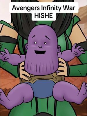 Baby Thanos - How Avengers Infinity War Should Have Ended #animation #avengers #cartoon #fyp 