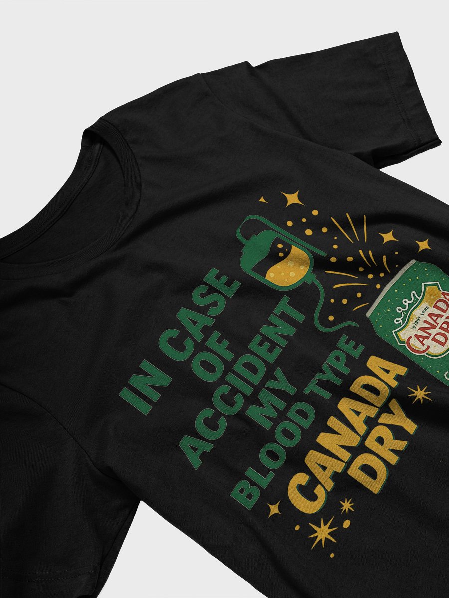 Canada Dry Blood Type T-Shirt product image (15)