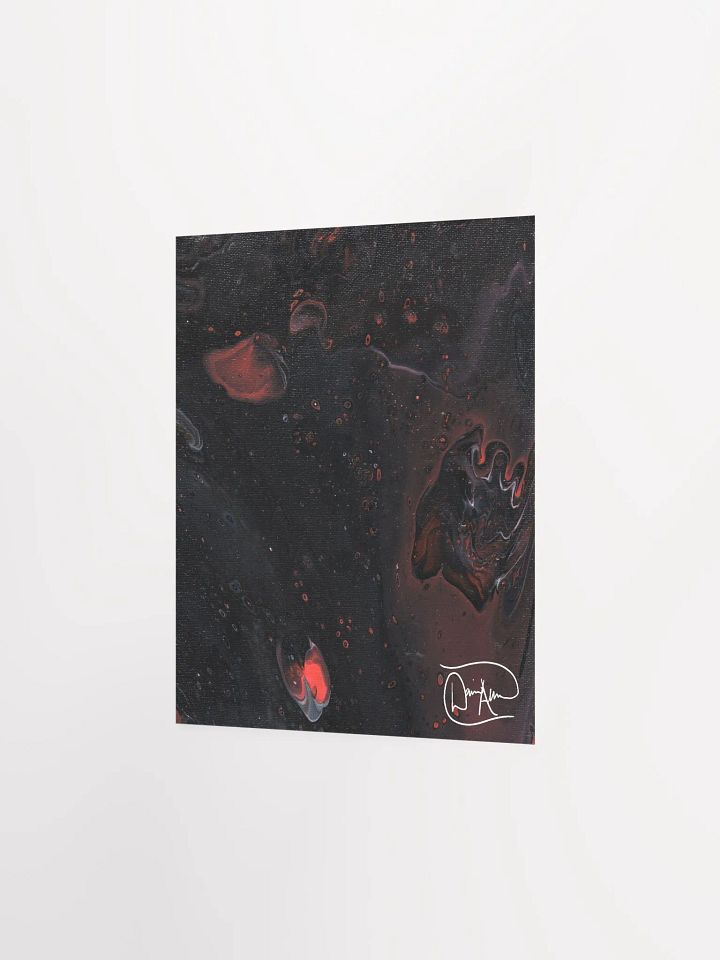 Space Black Fluid Acrylic Print product image (2)