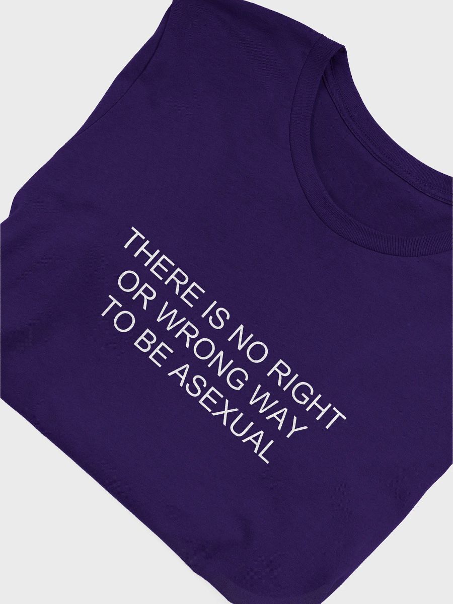 no wrong way to be asexual t-shirt product image (5)