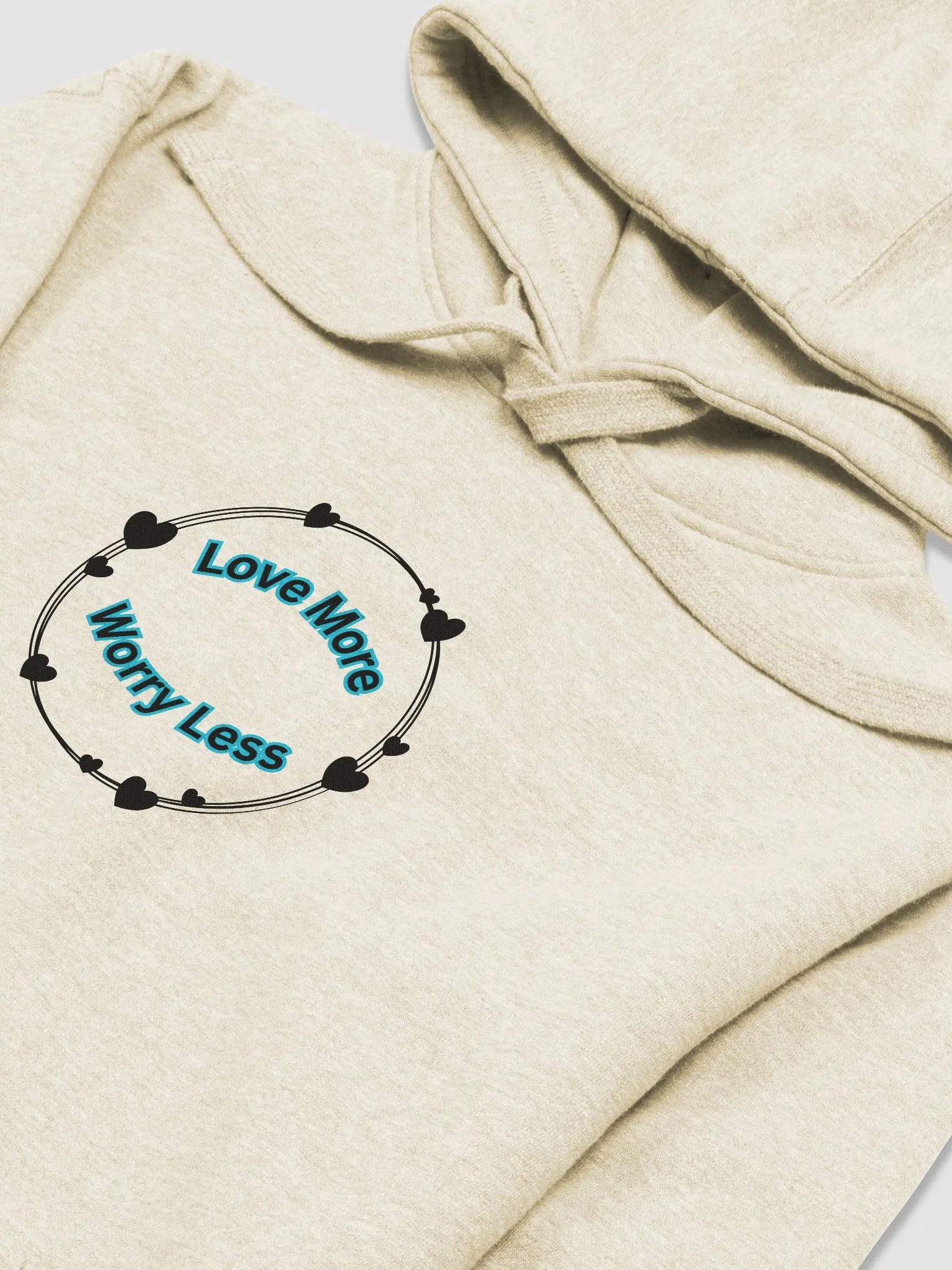 Love More, Worry Less Hoodie product image (26)