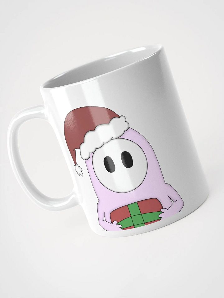 christmas fall guys white mug product image (1)