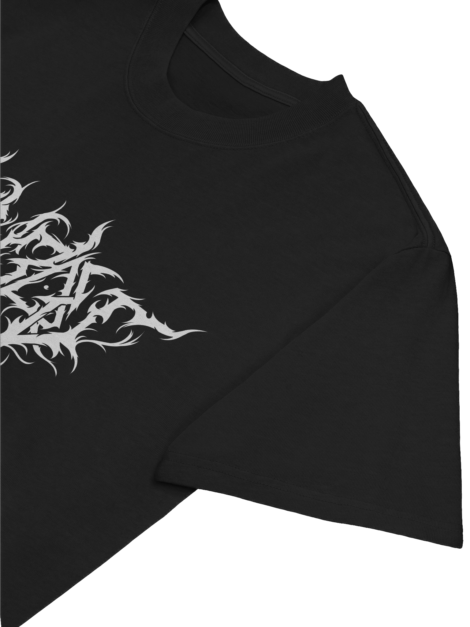 Black Metal RAENBOU Oversized Tee product image (5)