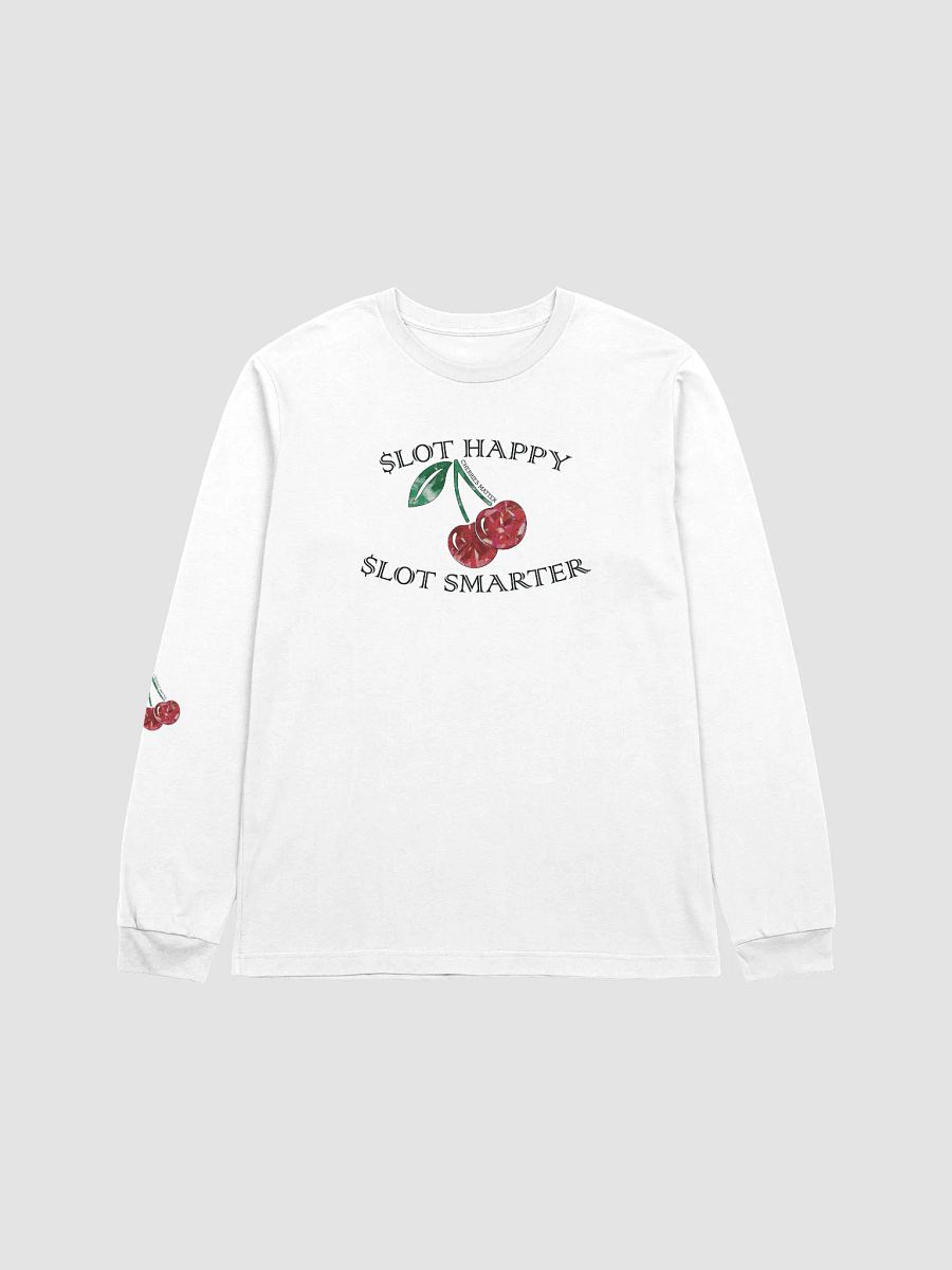 Slot Happy, Slot Smarter Bella+Canvas Supersoft Long Sleeve Cherry Tee product image (1)