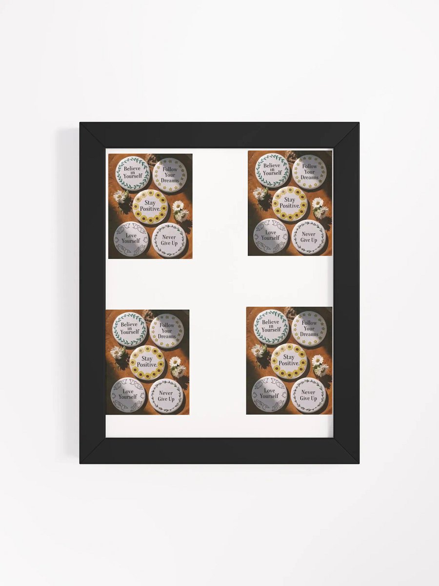 Motivational Coaster Set with Floral Arrangement product image (20)
