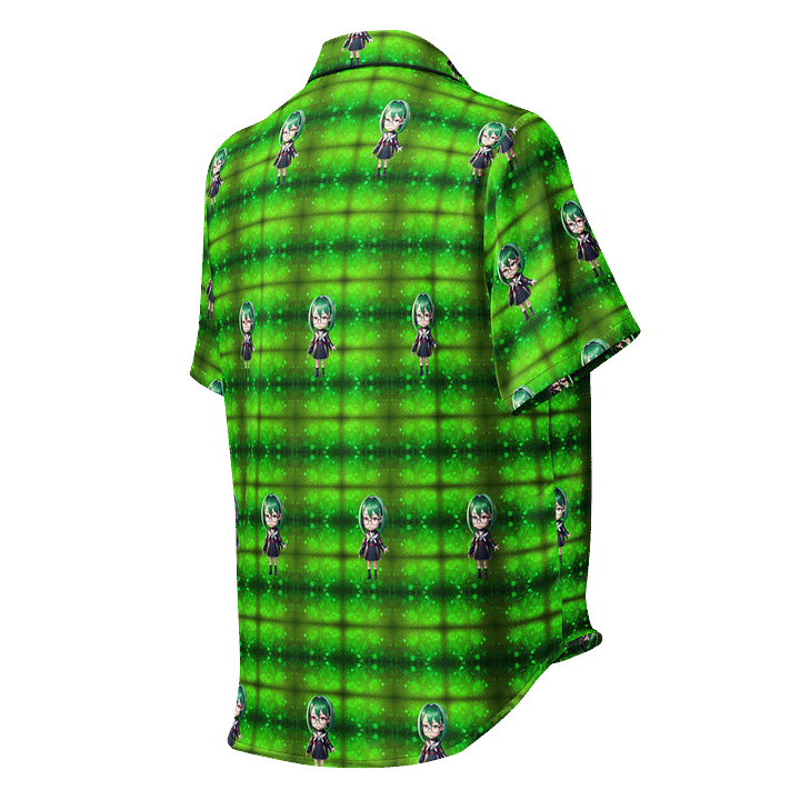 (Green CHIBI) K Women's Short Sleeve Pajama Top product image (2)
