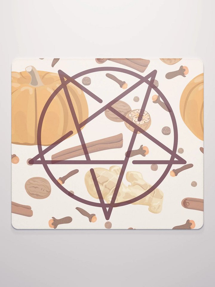 Gaming Mouse Pad: Pumpkin Spice Satanic Vice product image (2)