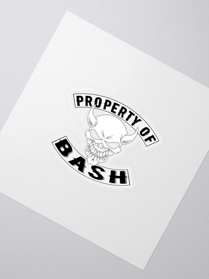 Property of Bash Sticker product image (2)