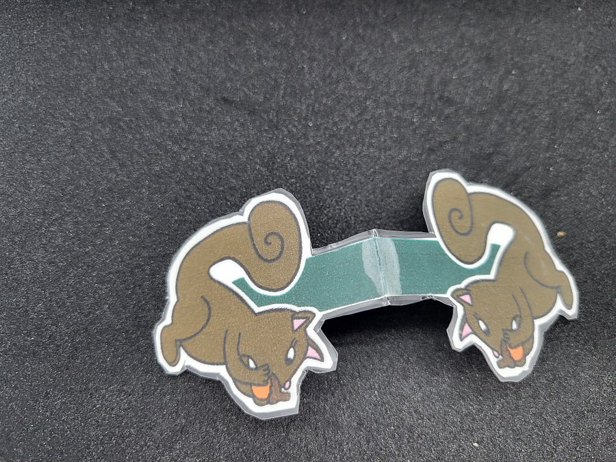 3 pack of Friendly Cartoon Squirrel Magnetic Bookmarks product image (2)