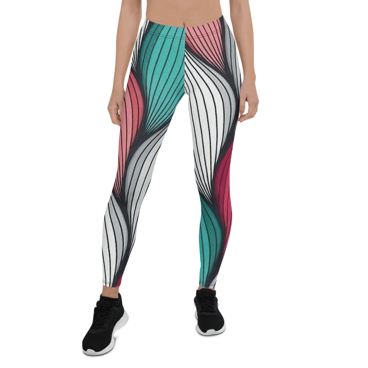 Flowing Braids All-Over Leggings product image (1)