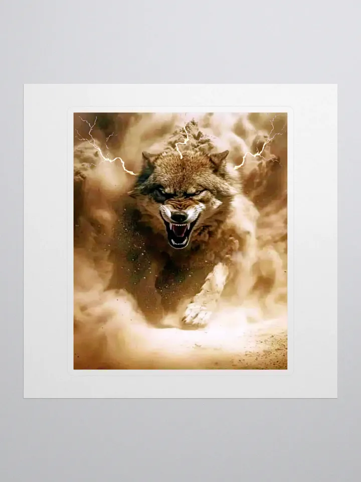Thunderous Storm Wolf product image (1)