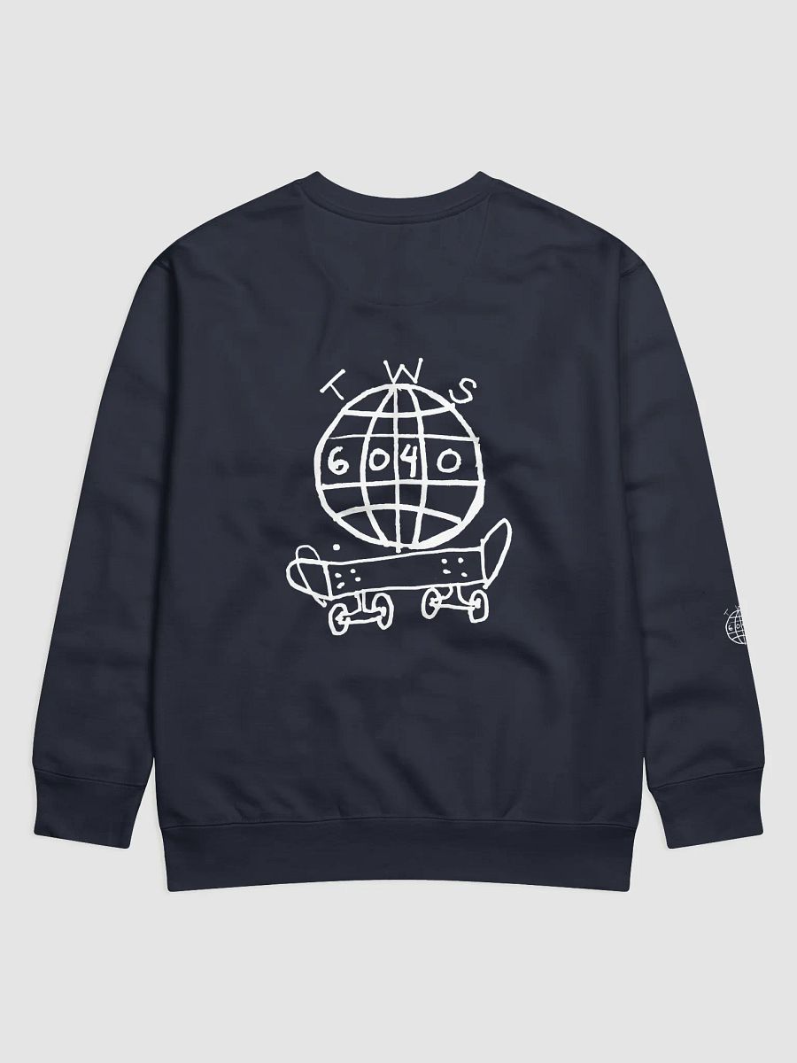 TWS x 6040 Skateboards Crew Sweatshirt #1 product image (2)