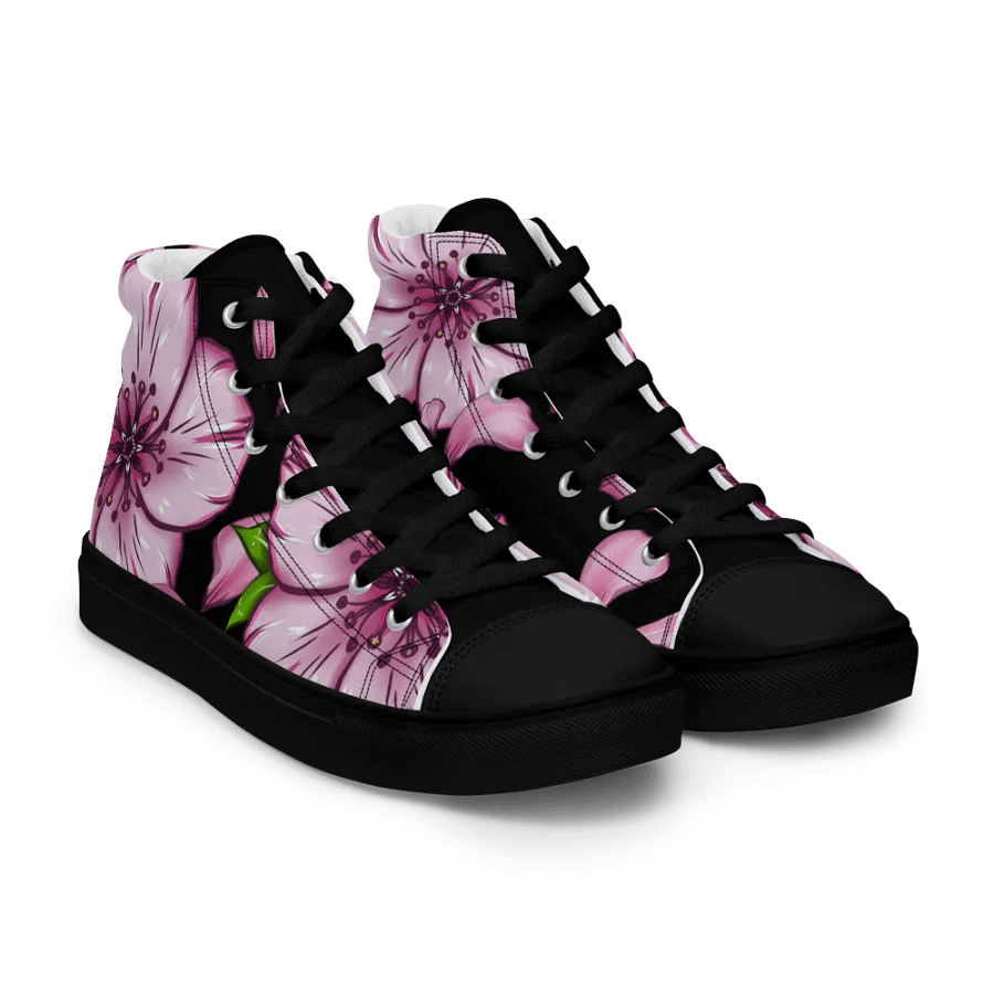 Blossomz & Petalz - Women's High Tops Canvas Shoes product image (12)