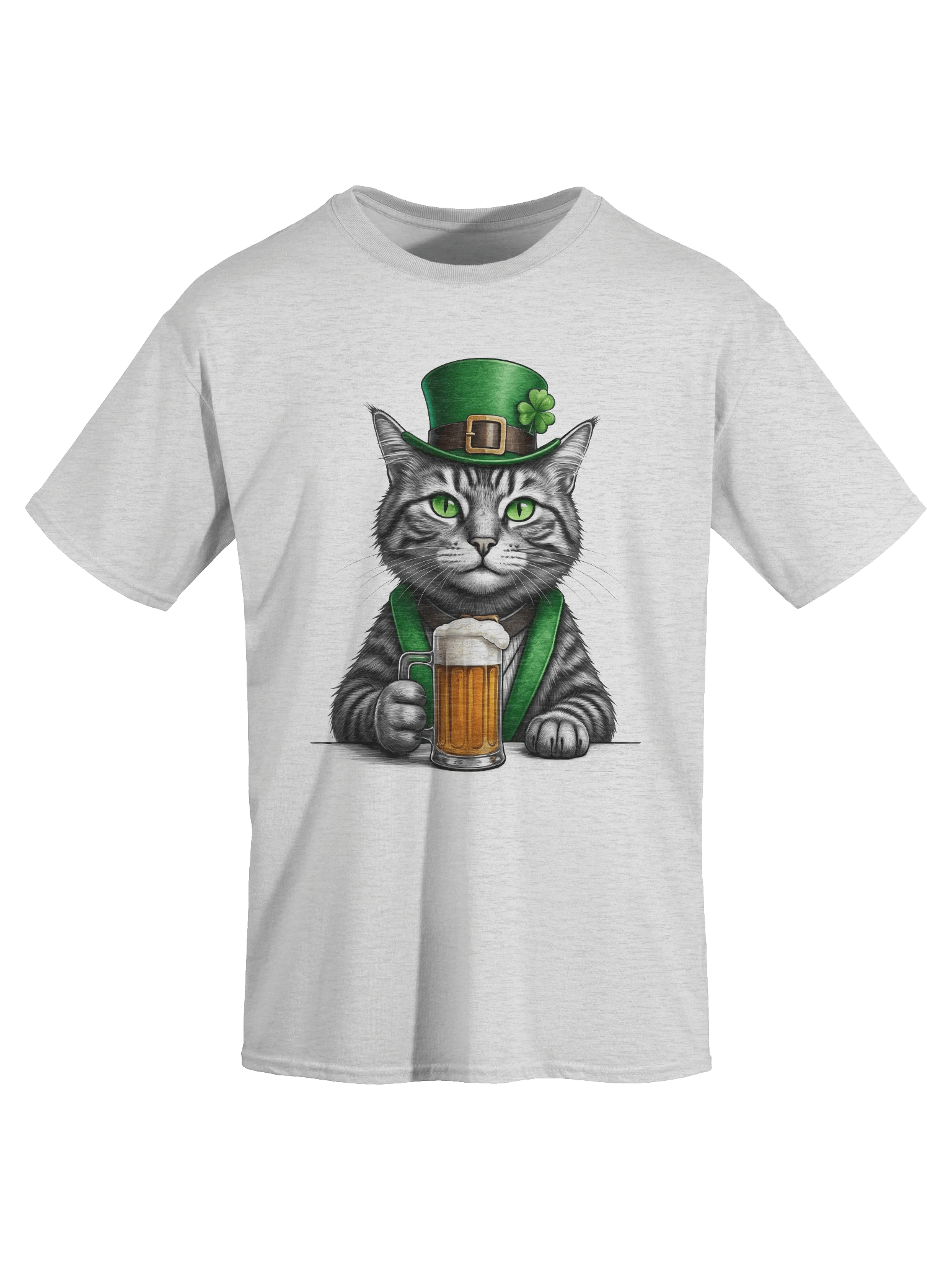 St. Patrick's Day Cat Tee product image (1)
