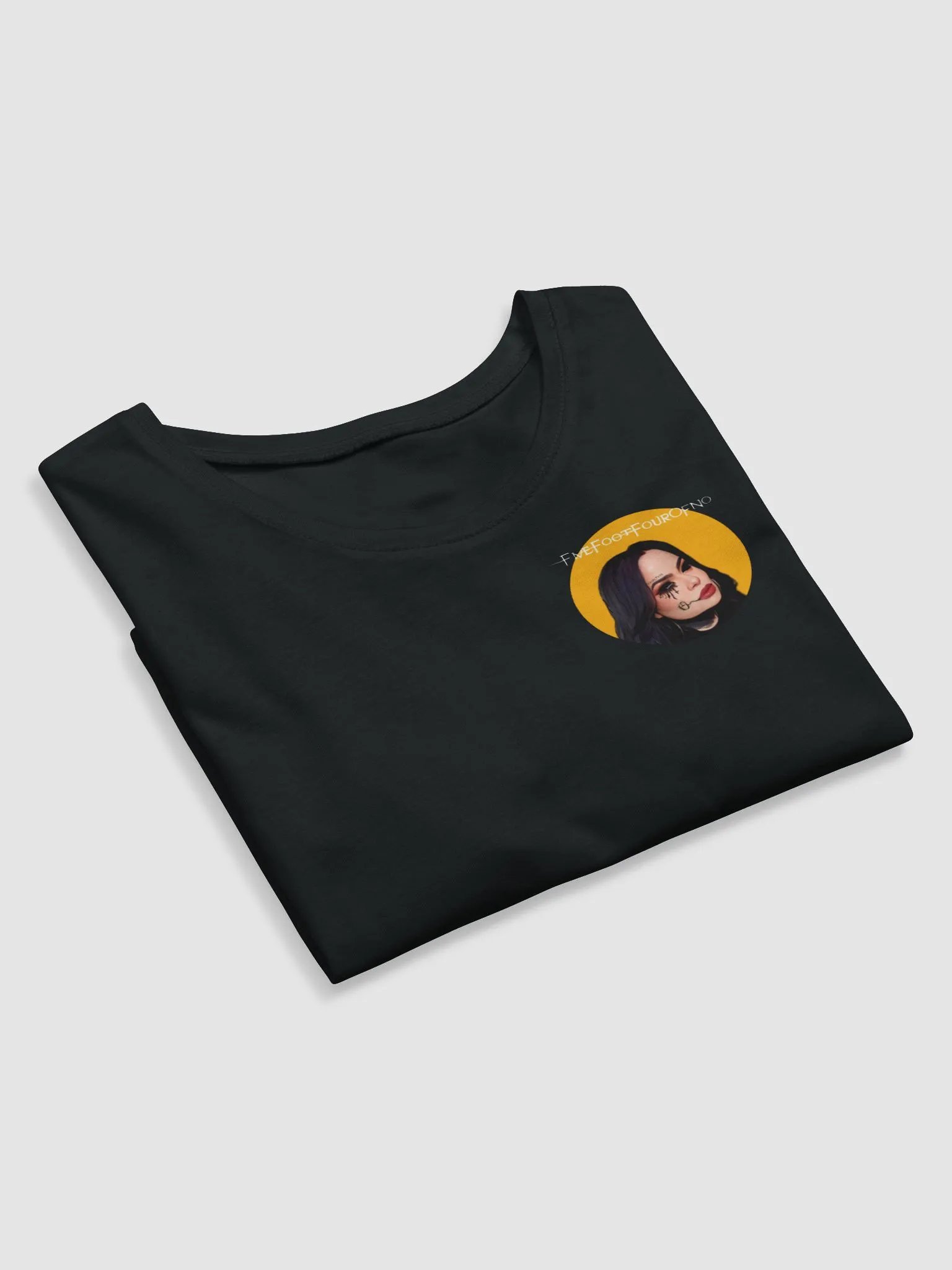 Cropped T (Black) product image (6)