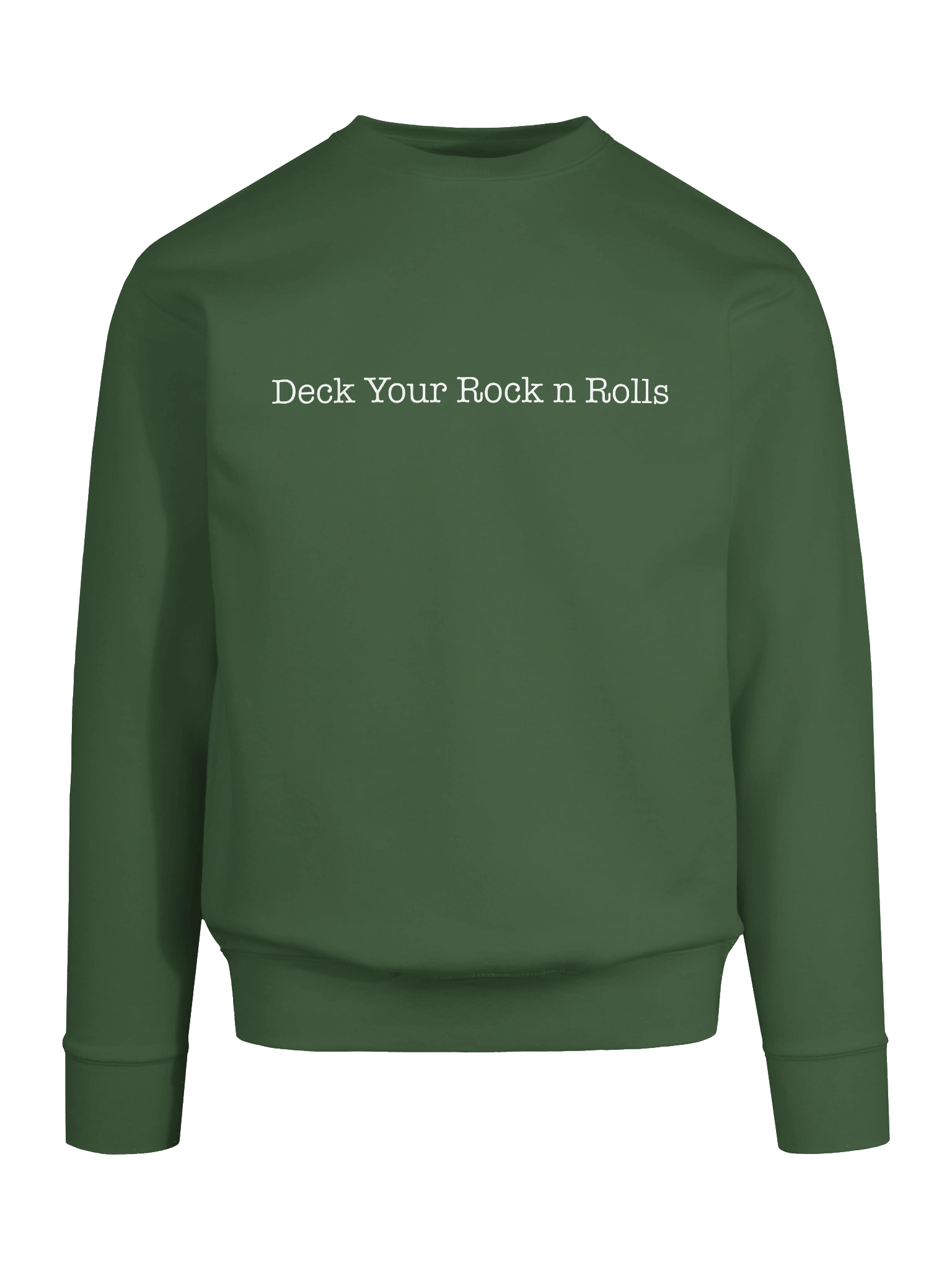 Deck Your Rock n Rolls - Sweat White Text product image (66)